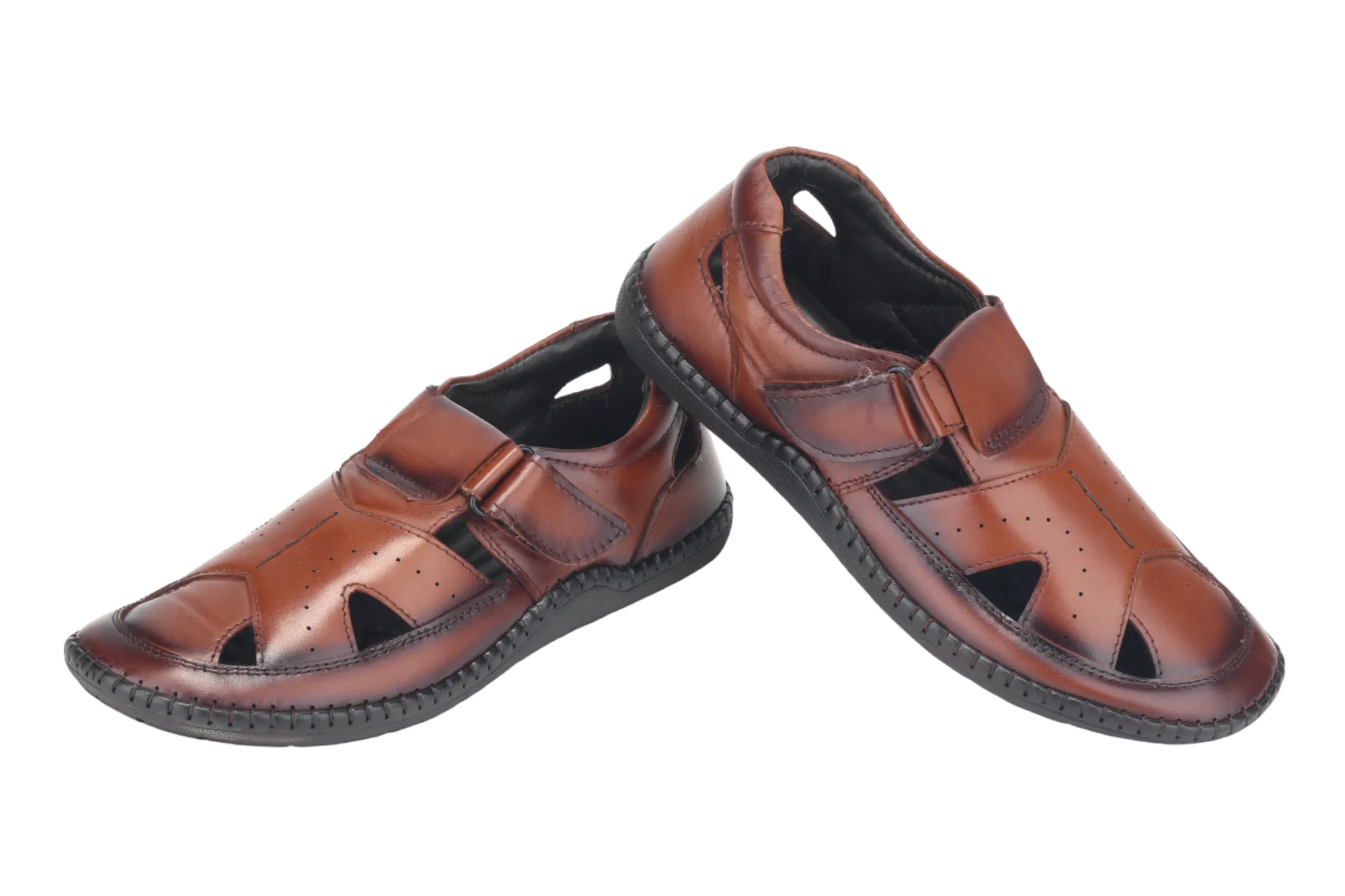 Mens Leather Fisherman Sandal 996547