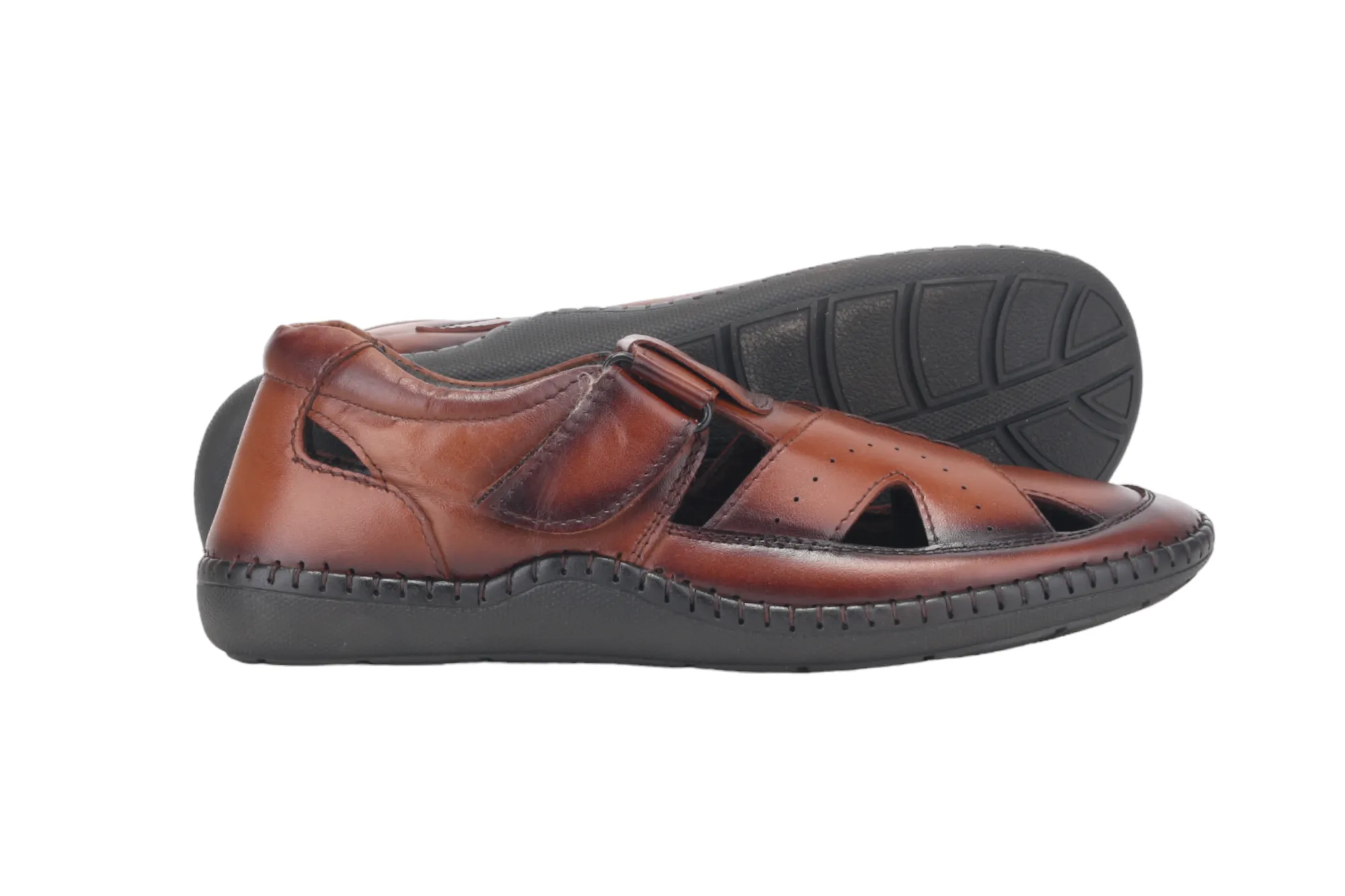 Mens Leather Fisherman Sandal 996547