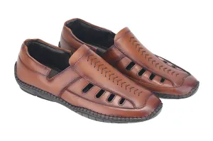 Mens Leather Fisherman Sandal 996550