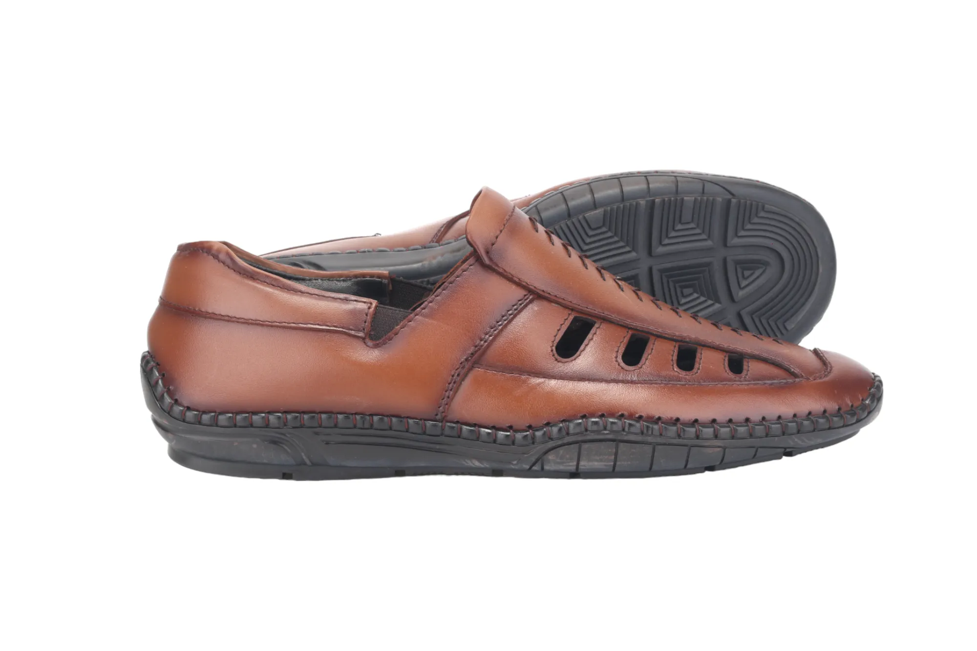 Mens Leather Fisherman Sandal 996550