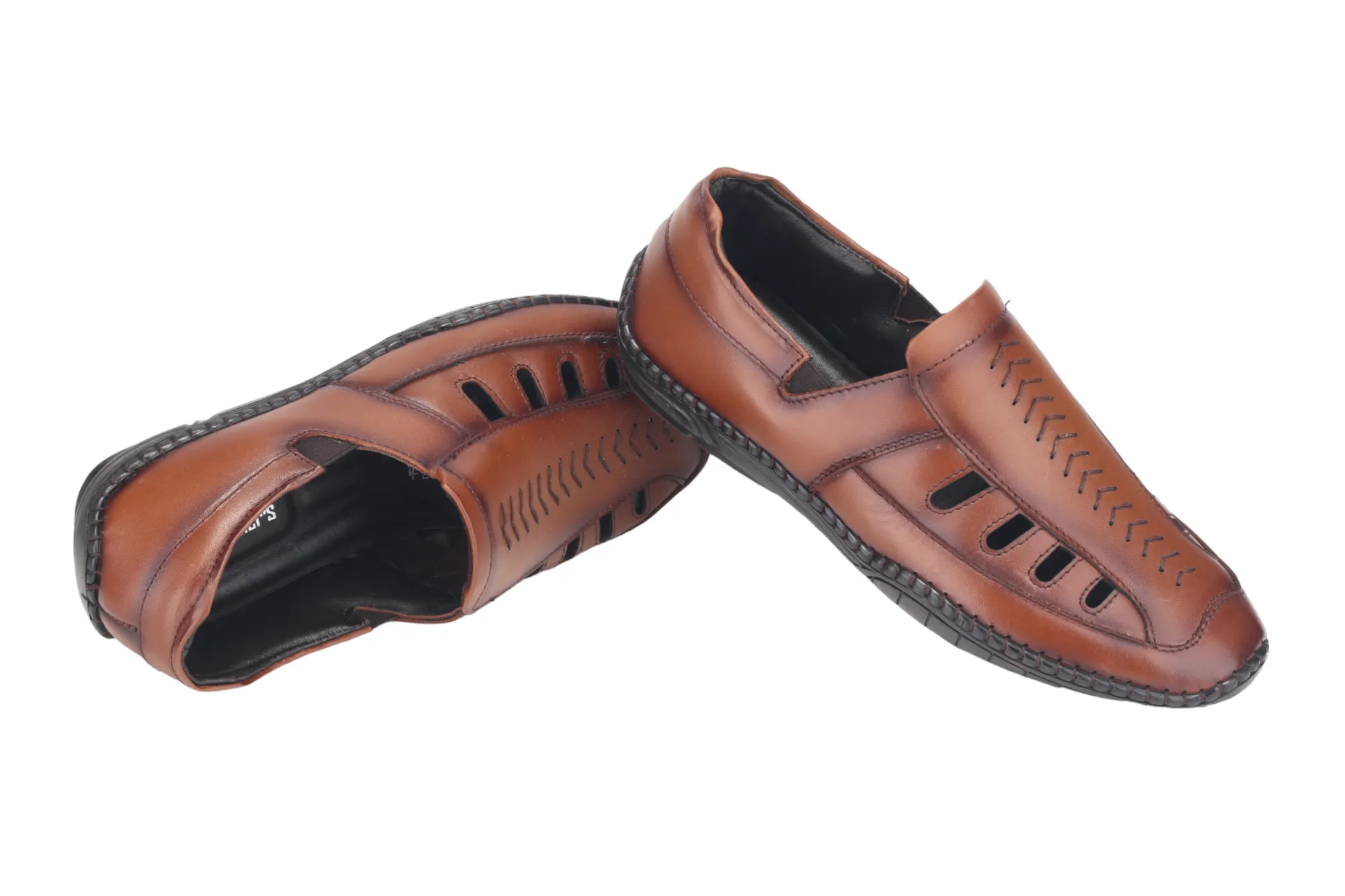 Mens Leather Fisherman Sandal 996550