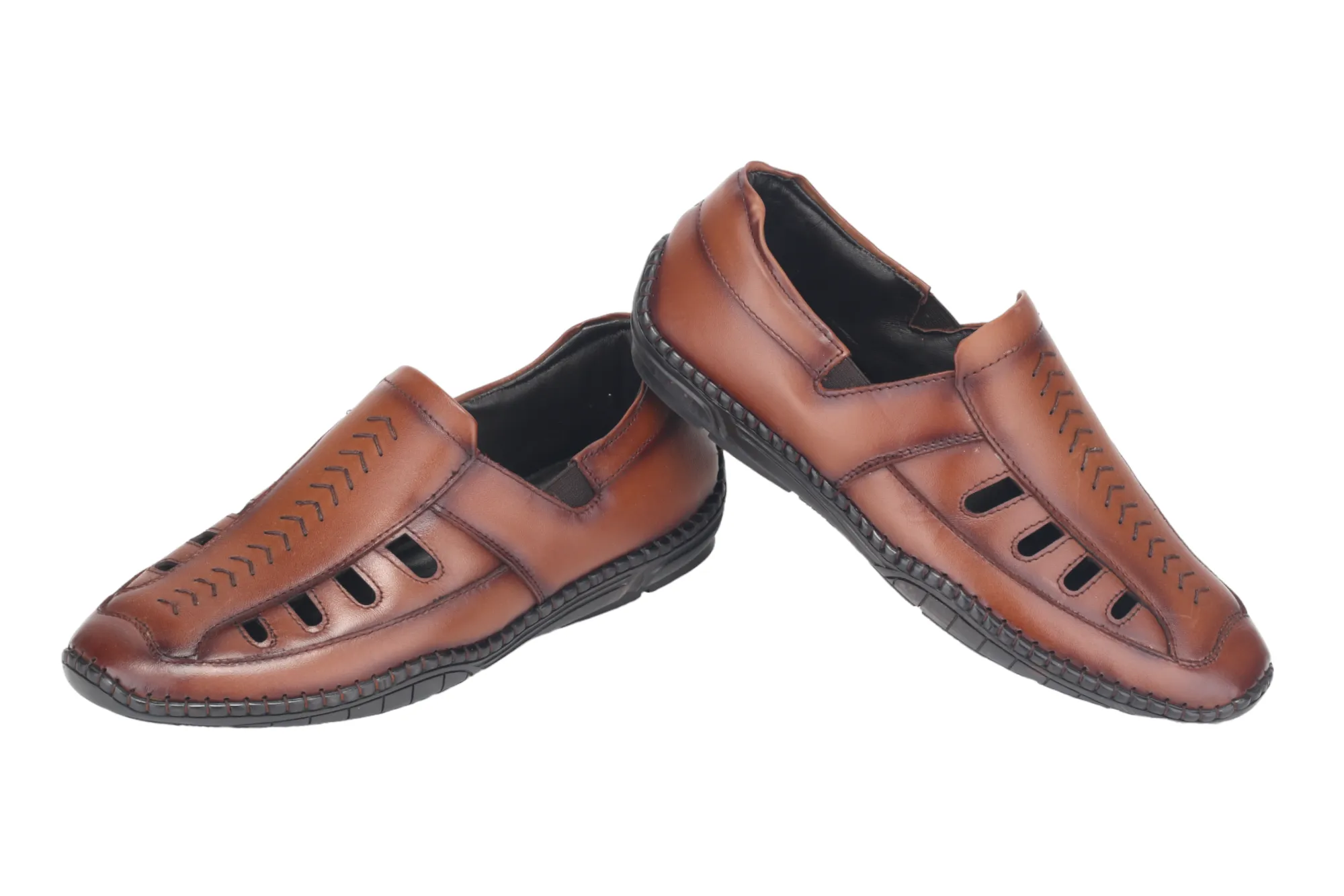 Mens Leather Fisherman Sandal 996550