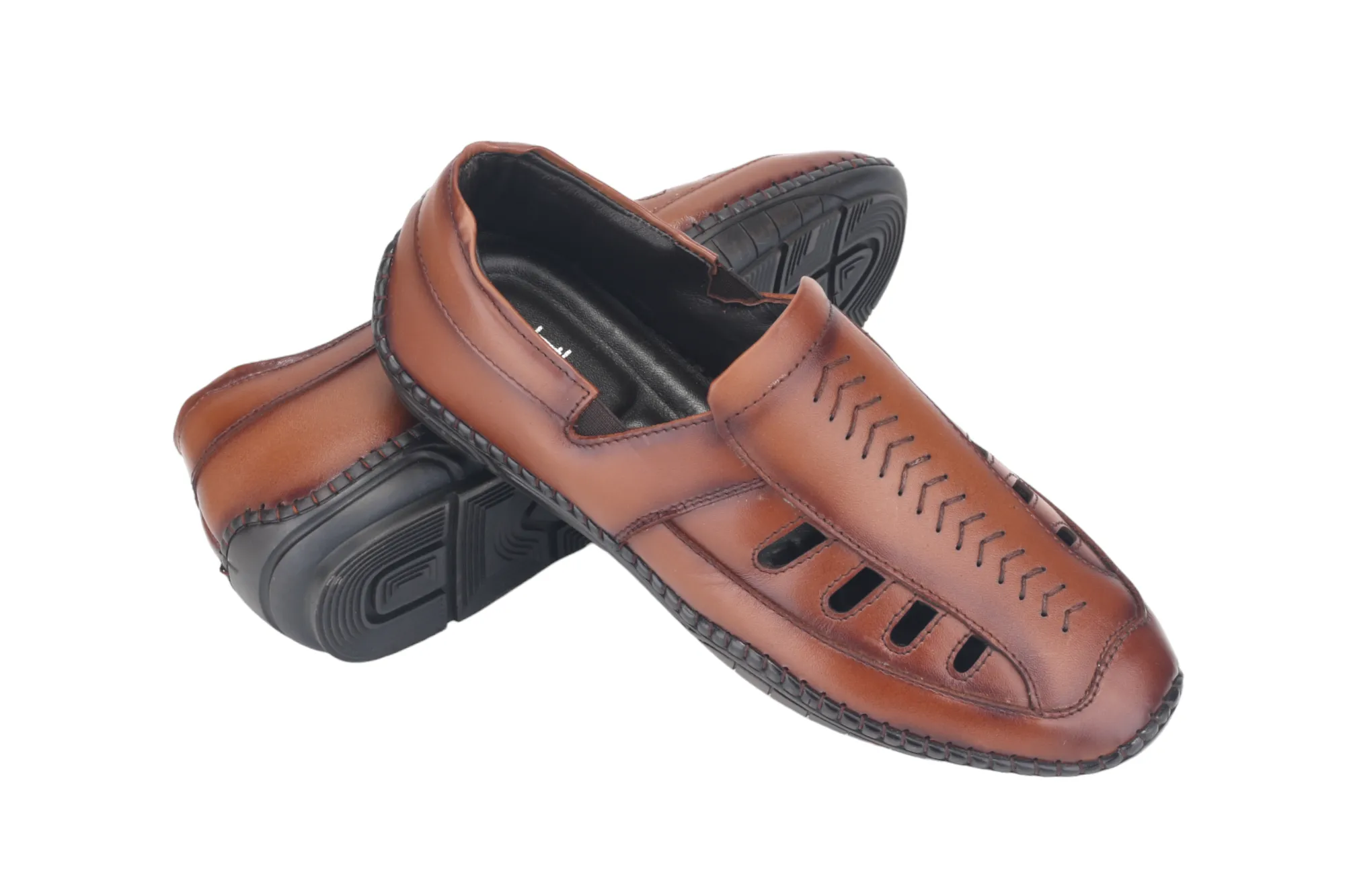 Mens Leather Fisherman Sandal 996550