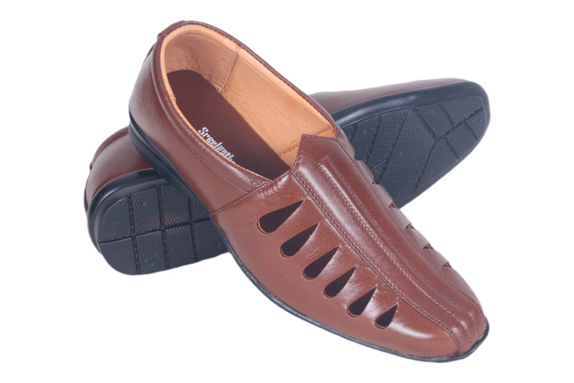 Mens leather sandal 54904
