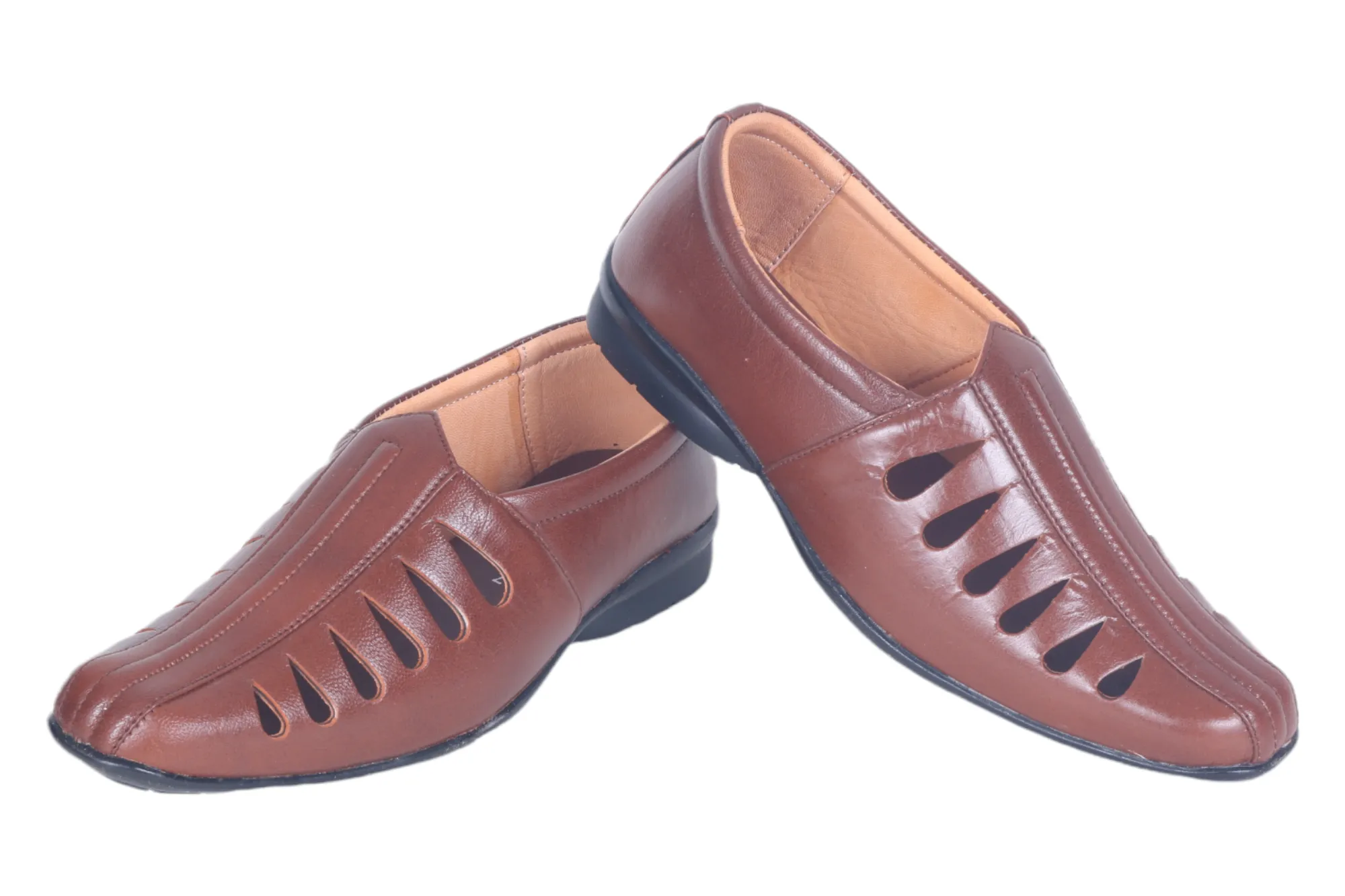 Mens leather sandal 54904