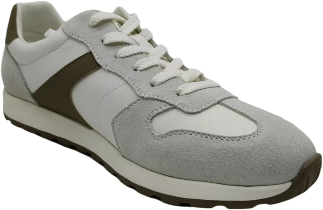 Men’s Retro Running Sneakers – Lightweight Cushioned Jogging Shoes with Breathable Mesh & Faux Suede Upper, Shock-Absorbing EVA Midsole & Grippy Rubber Outsole for Everyday Comfort