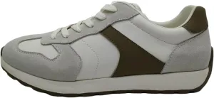 Men’s Retro Running Sneakers – Lightweight Cushioned Jogging Shoes with Breathable Mesh & Faux Suede Upper, Shock-Absorbing EVA Midsole & Grippy Rubber Outsole for Everyday Comfort