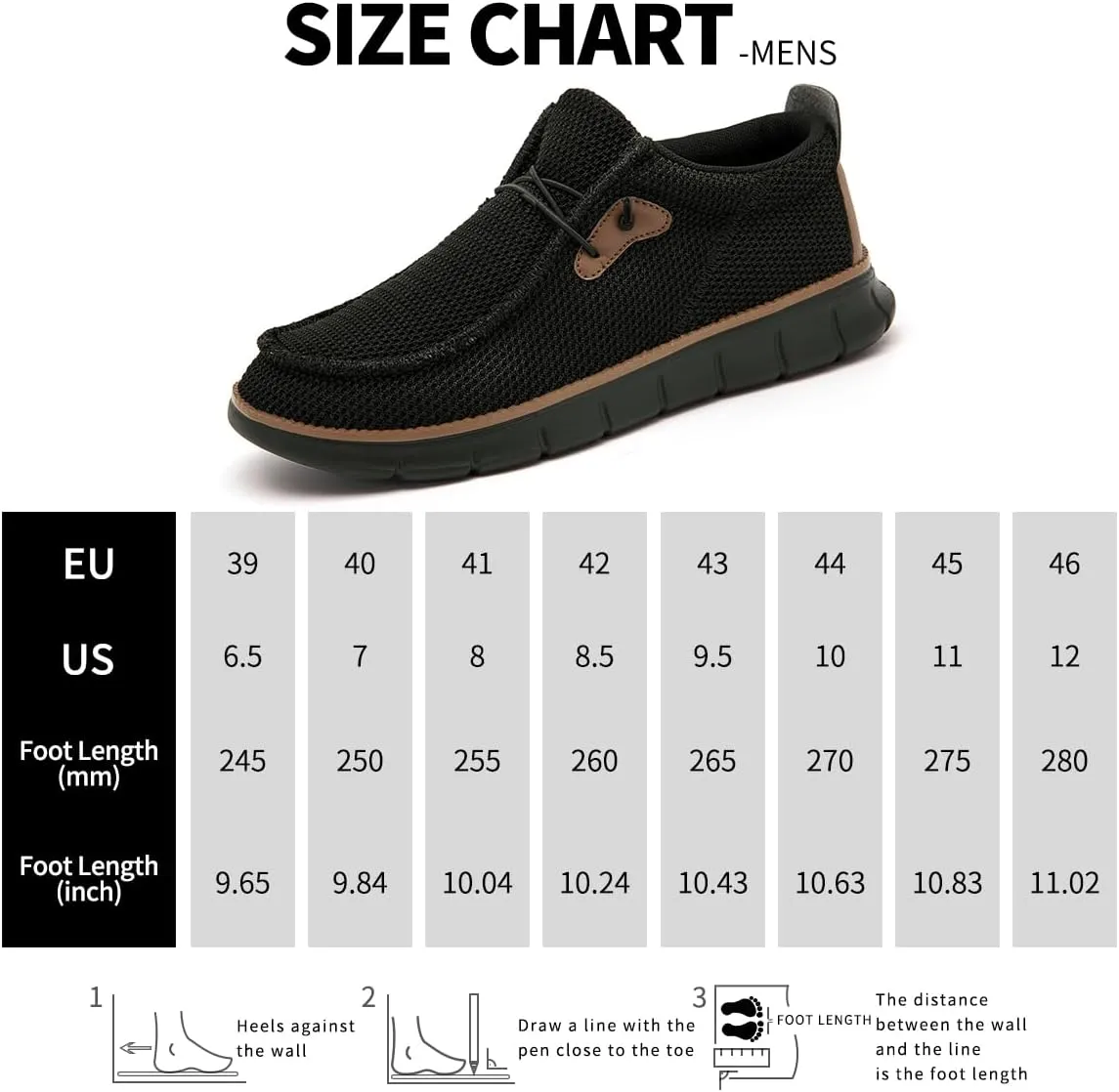 Mens Slip on Loafers Boat Shoes Non Slip Walking Shoes Fashion Sneakers for Men Comfort Lightweight Breathable Casual Office Shoes
