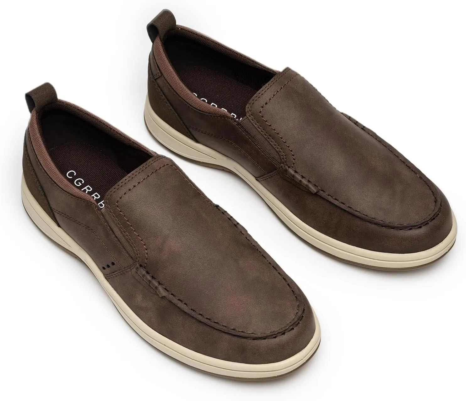 Men's Slip on Shoes Casual Walking Loafers with Arch Support, Orthopedic Shoes Lightweight Non Slip Sneakers
