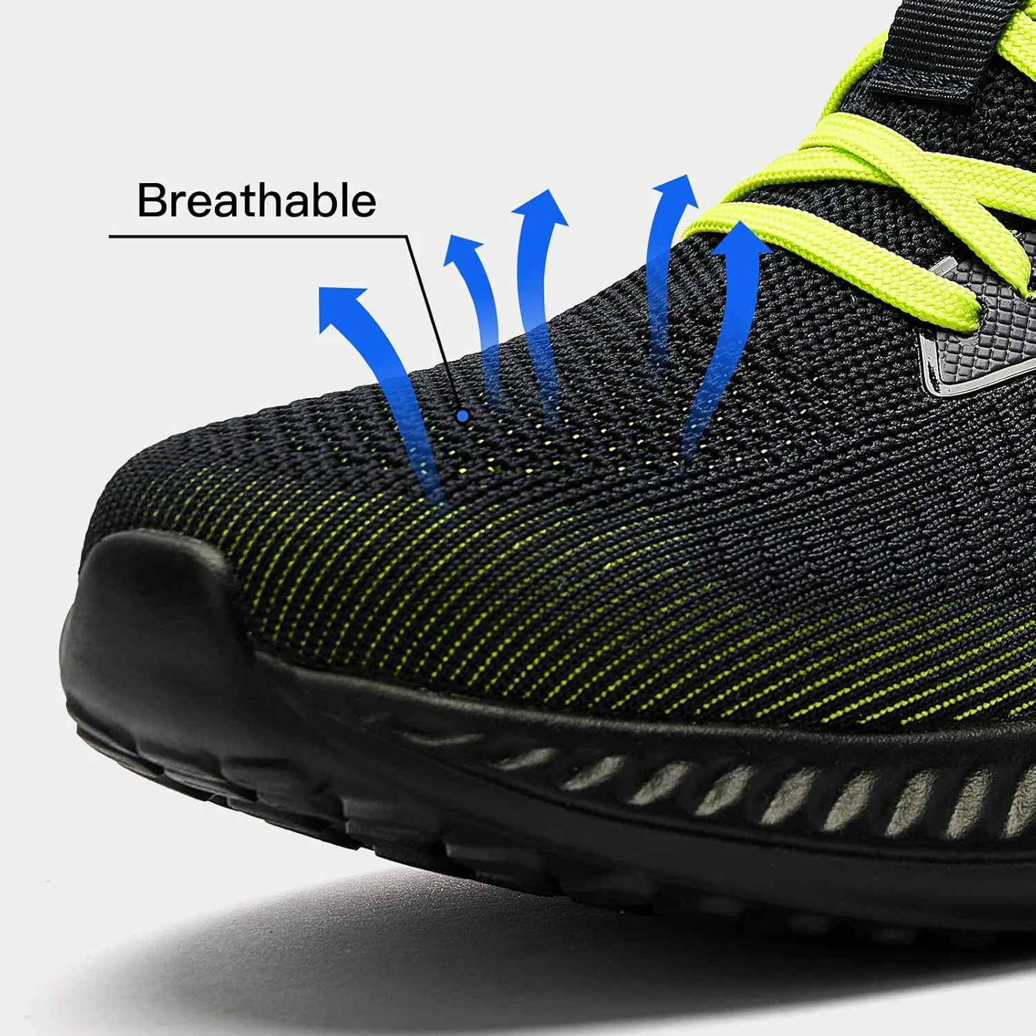 Mens Slip On Wide Walking Shoes Memory Foam Runnning Tennis Shoes Lightweight Breathable Casual Sneakers