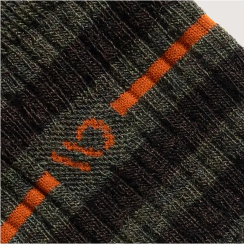 Men's Vintage Stripe Cushioned Crew Sock