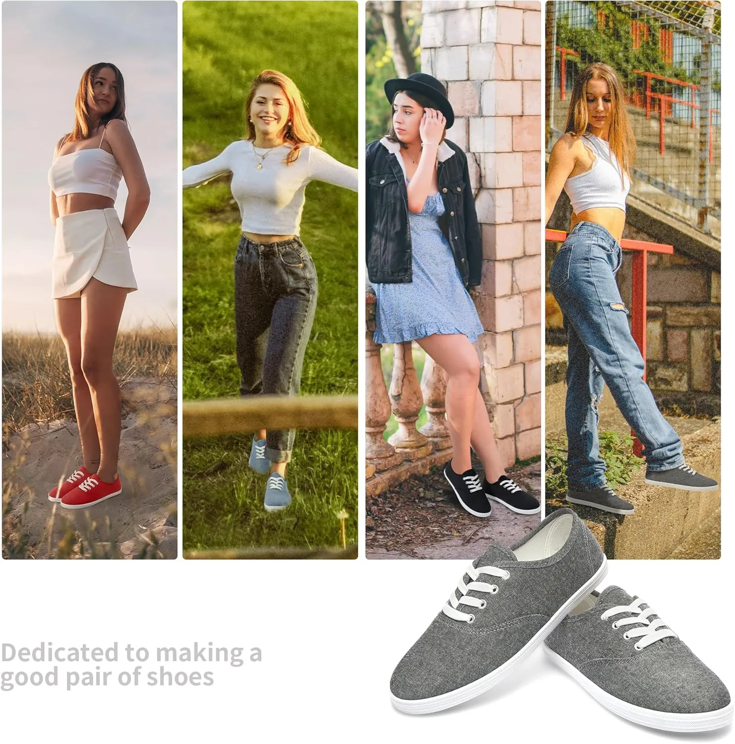Mesh Slip On Shoes Women Comfort Knit Slip On Loafer Casual Fashion Sneaker Lightweight and Breathable Walking Flats