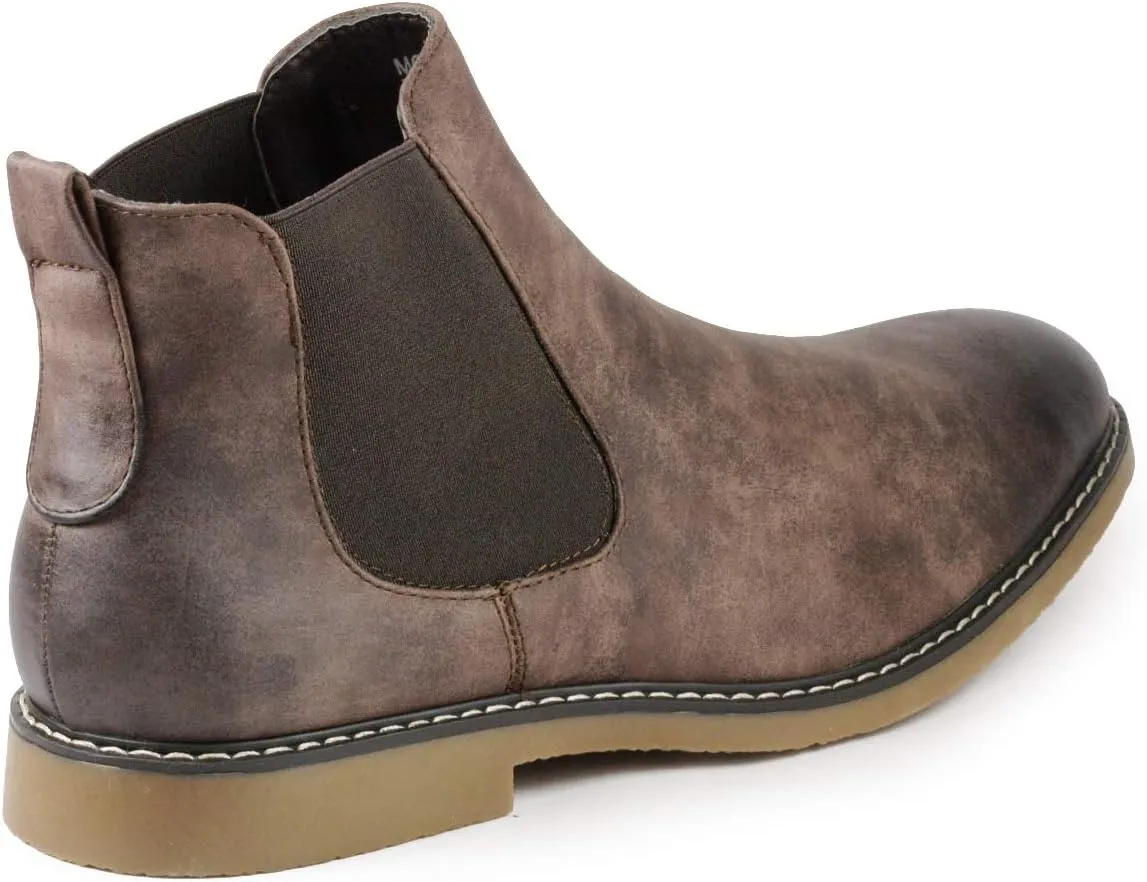 Metrocharm MC124 Men's Formal Dress Casual Ankle Chelsea Boot
