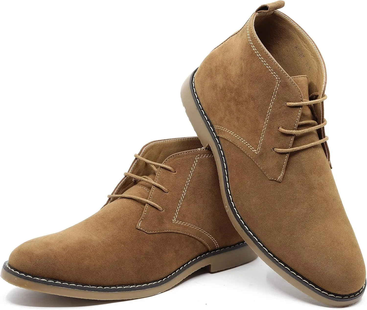 Metrocharm MC127 Men's Lace Up Casual Fashion Ankle Chukka Boots