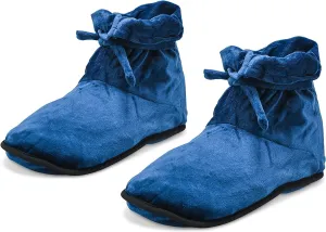 Microwaveable Slipper Booties and Feet Warmers for Women Men Deep-penetrating Heat Therapy for Relieving Foot Stiffness, Sore Muscles and Joints