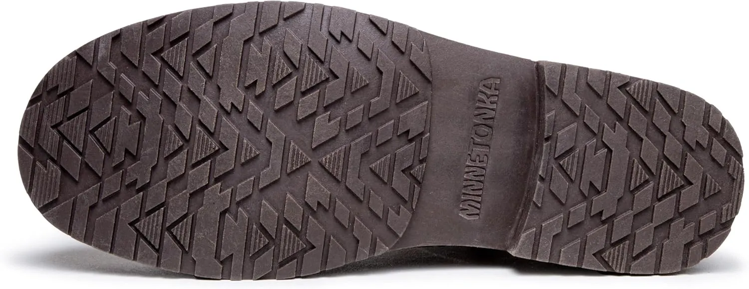 Minnetonka Joli – Ankle Booties for Women with Lug Sole and Cushioned Footbed