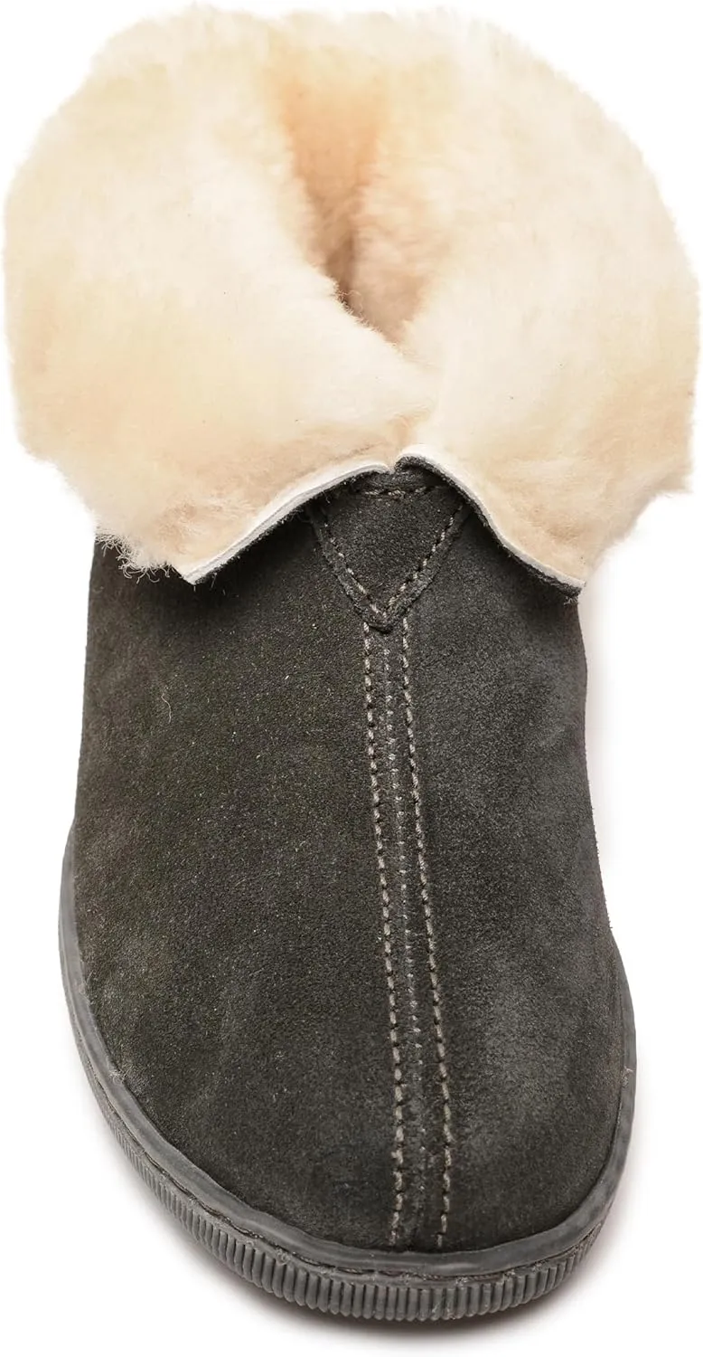 Minnetonka Men's Sheepskin Ankle Boot