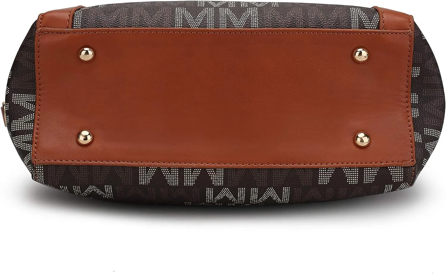 MKF Collection Tote Satchel Handbag for Women: PU Leather Shoulder Bag – Top-Handle Purse, Ladies Pocketbook By Mia K