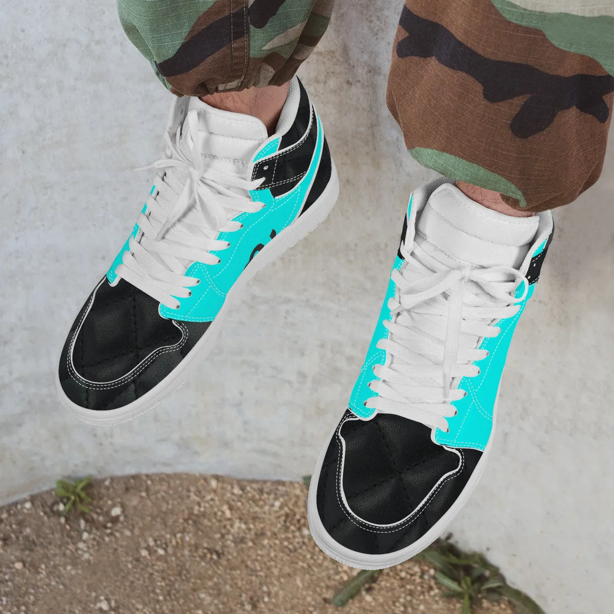 Money Bushae Top Safe D17  Endless choices Synthetic High Sneaker Leather