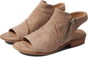 MOOMMO Women Low Block Heel Sandal Booties Peep Toe Side Zipper Sandals Cut Out Backless Chunky Stacked Heel Slingback Ankle Boots Open Toe Pleated Cute Casual Heeled Sandals Dress Party 4-11 M US