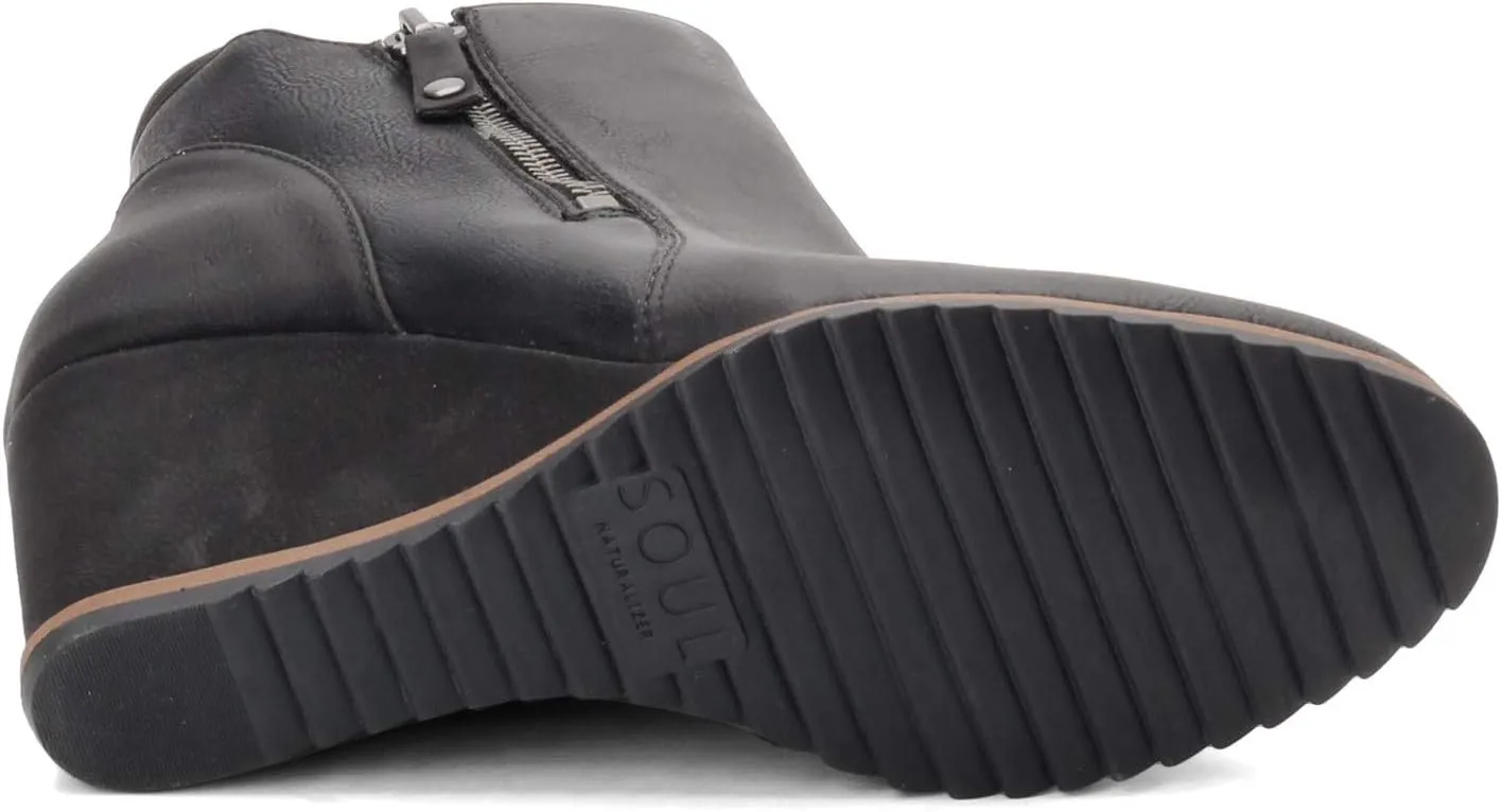 Naturalizer Soul Women's Haley Wedge Ankle Bootie