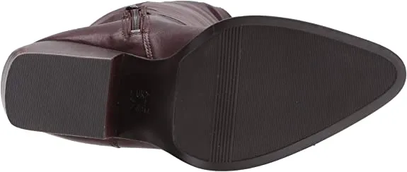 Naturalizer Women's FAE High Shaft Boots Knee, Chocolate Wide Calf, 6
