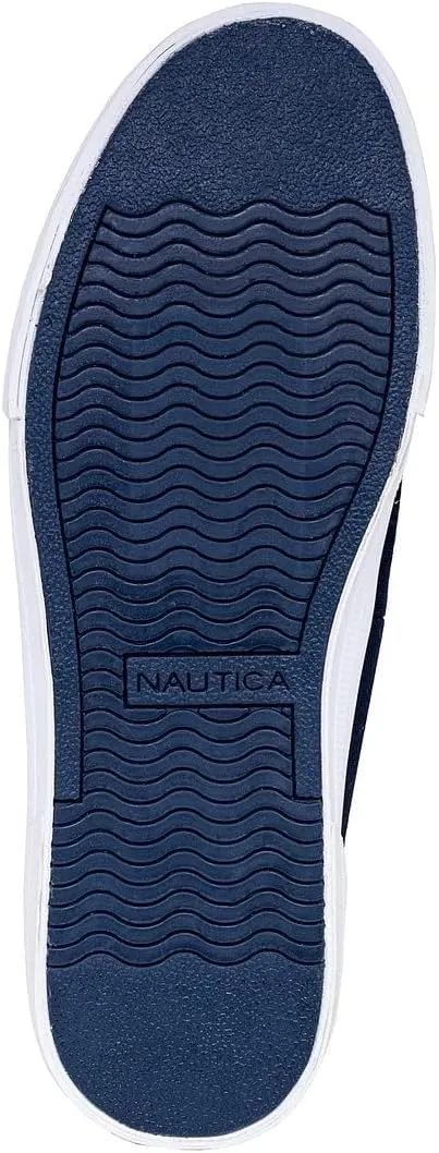 Nautica Men's Casual Boat Shoes, Moc-Toe Loafers with Cushioned Insole, Deck Fashion Sneaker