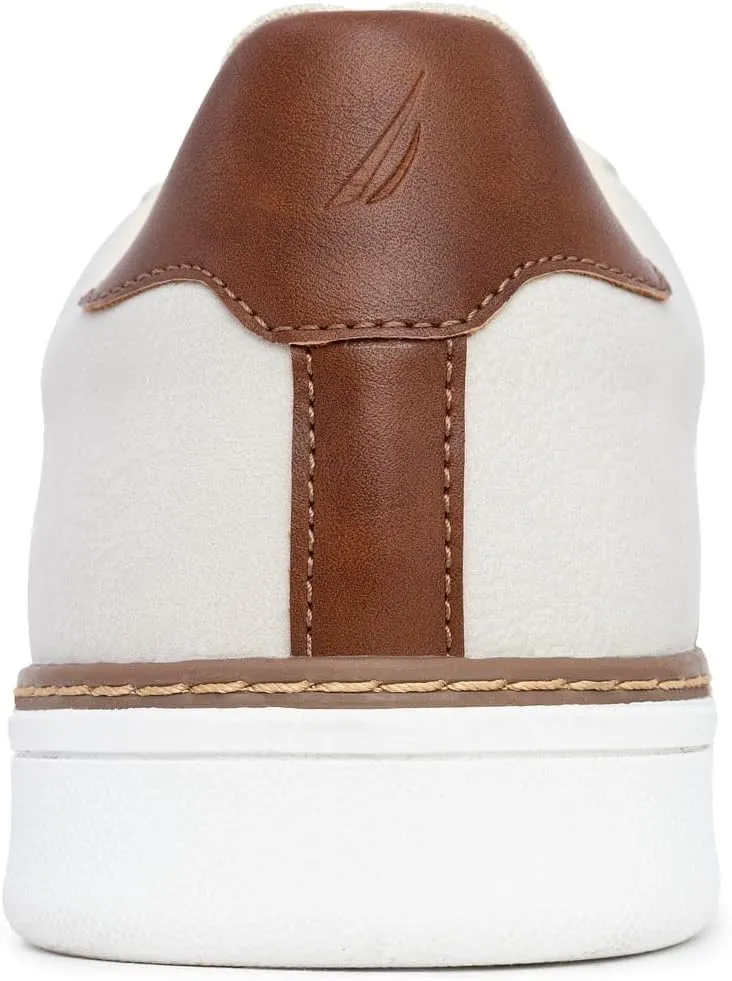 Nautica Men's Classic Lace-Up Low Top Fashion Sneaker Loafer - Stylish and Comfortable Casual Shoe