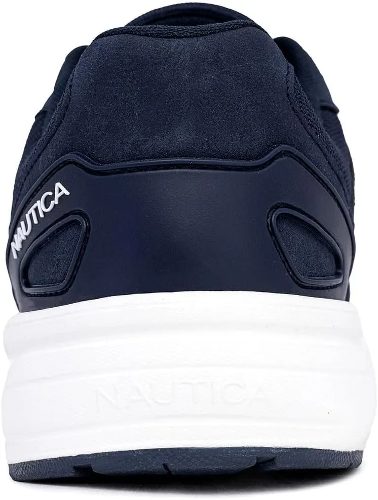 Nautica Mens Running Sneakers Sport Fashion Lace-Up Athletic Soft Shoes for Gym Tennis Men – Cushioned, Breathable, Lightweight & Comfortable