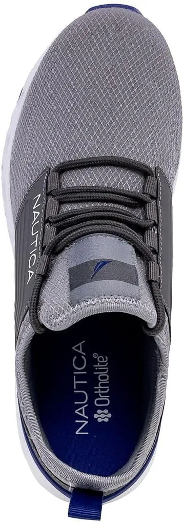 Nautica Mens Running Sneakers Sport Fashion Lace-Up Athletic Soft Shoes for Gym Tennis Men – Cushioned, Breathable, Lightweight & Comfortable
