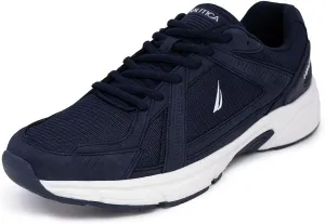Nautica Mens Running Sneakers Sport Fashion Lace-Up Athletic Soft Shoes for Gym Tennis Men – Cushioned, Breathable, Lightweight & Comfortable