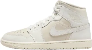 NIKE Air Jordan 1 Mid Women's Shoes (BQ6472-201, Legend Light Brown/Muslin/Sail) Size 11.5