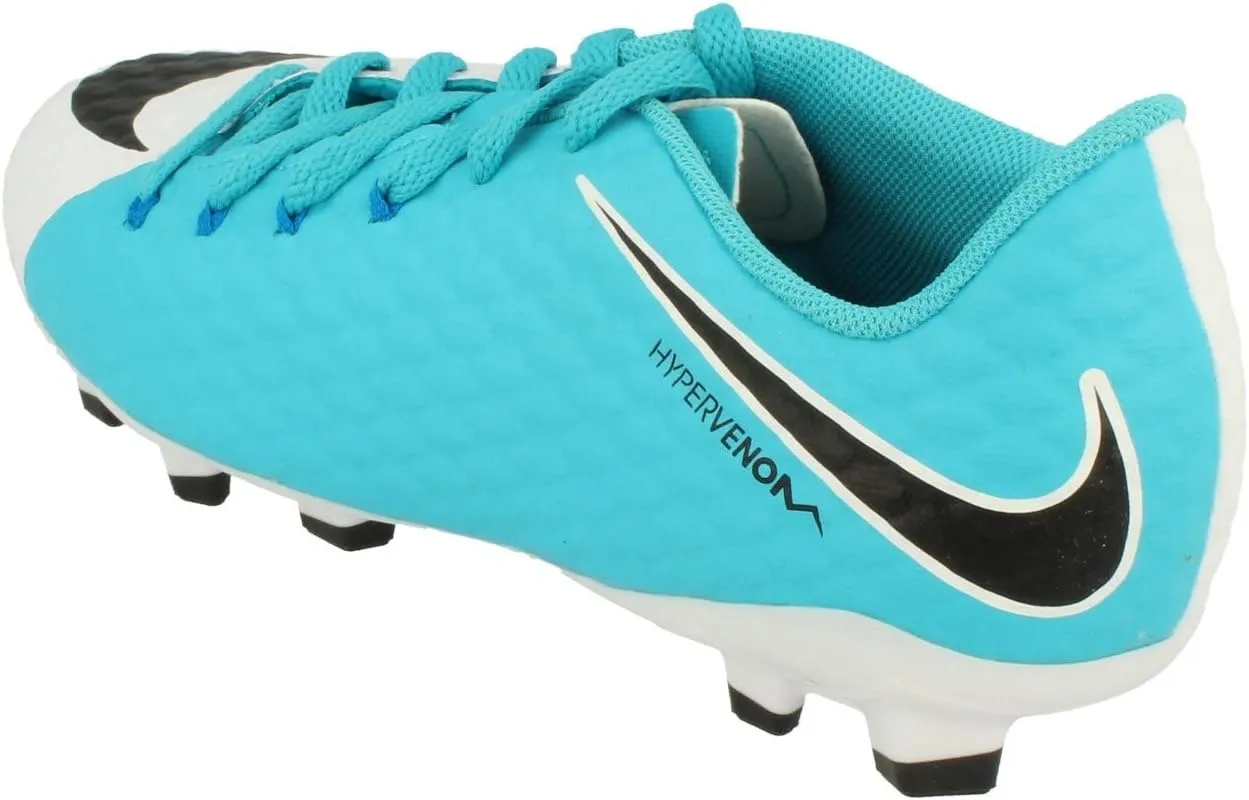Nike Junior Hypervenom Phelon III FG Football Boots 852595 Soccer Cleats
