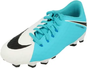 Nike Junior Hypervenom Phelon III FG Football Boots 852595 Soccer Cleats