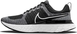 Nike React Infinity Run Flyknit 2 Womens Casual Running Shoe CT2423-101 6 White/Black