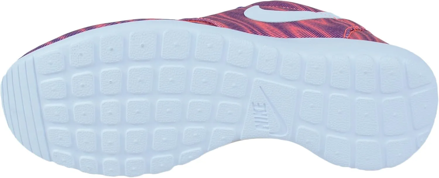 Nike Womens Rosherun Print Fabric Low Top Lace Up Running Sneaker