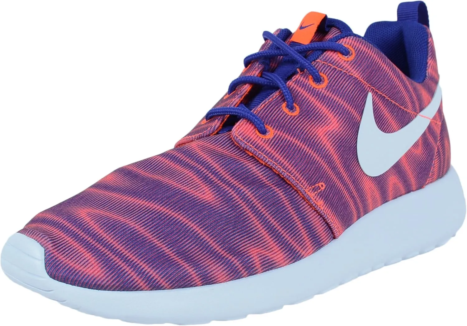 Nike Womens Rosherun Print Fabric Low Top Lace Up Running Sneaker