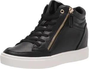 Nine West Women's Tons High Top Hidden Wedge Sneaker