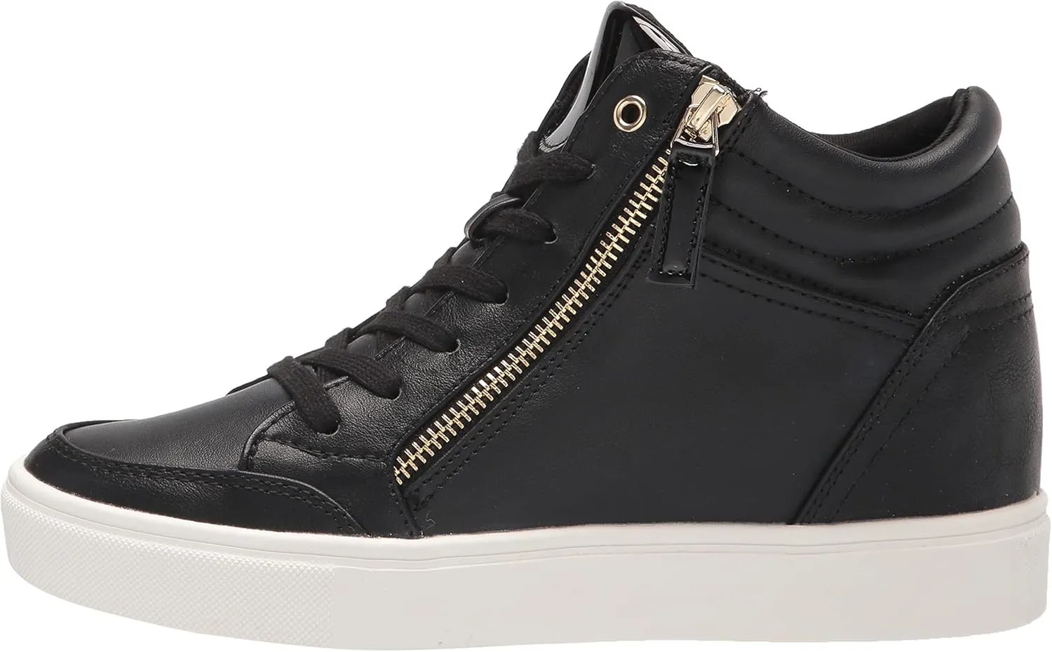 Nine West Women's Tons High Top Hidden Wedge Sneaker
