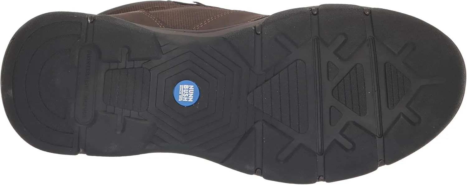 Nunn Bush Men's Excavate Plain Toe Chukka Mid Ankle Comfortable Hiking Boot