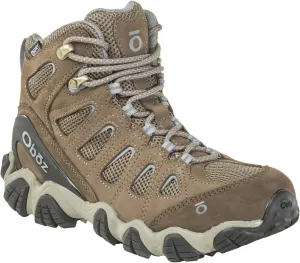 Oboz Sawtooth II Mid B-Dry Hiking Boot - Women's Brindle/Tradewinds Blue 9