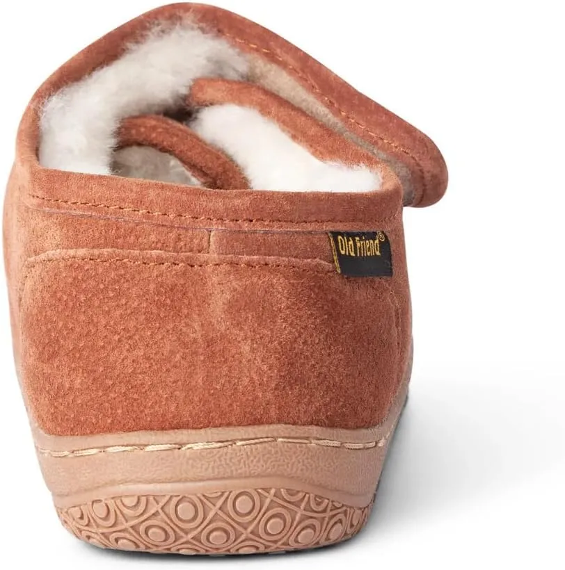 Old Friend Men's Adjustable Strap Slipper