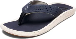 OLUKAI Ulele Men's Beach Sandals, Water Resistant Flip Flops, Arch Support & Comfort Fit, Lightweight & Durable, Enhanced Grip & Traction