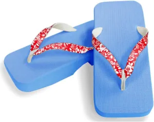 [One Step] [Hajime] Geta Geta Clogs, Soft and Water Resistant, Made of Sponge, 10.6 inches (27 cm), SB/Rose x Red, Rose x Red (Rose x Red/27), Rose × Red, 27.0 cm