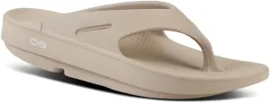OOFOS OOriginal Sandal, Nomad - Men’s Size 7, Women’s Size 9 - Lightweight Recovery Footwear - Reduces Stress on Feet, Joints & Back - Machine Washable