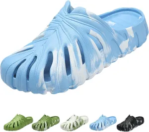Optigard Monstera Slippers for Women and Men,Monstera EVA Thick Sole Pillow Slippers,Non Slip Quick Drying Breathable Beach Monstera Slides