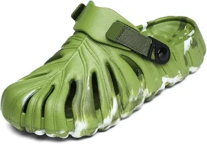 Optigard Monstera Slippers for Women and Men,Monstera EVA Thick Sole Pillow Slippers,Non Slip Quick Drying Breathable Beach Monstera Slides