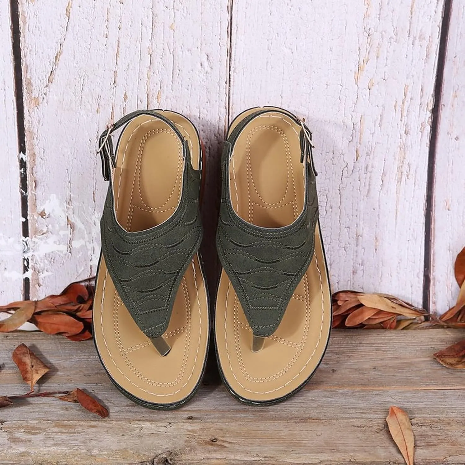 Orthopedic Sandals for Women Sandals Closed Toe Wedge Shoes Dressy Summer Beach Slides Walking Flip Flops for Women Ankle Strap Slip On Platform Sandals Comfortable Womens Orthopedic Sandal