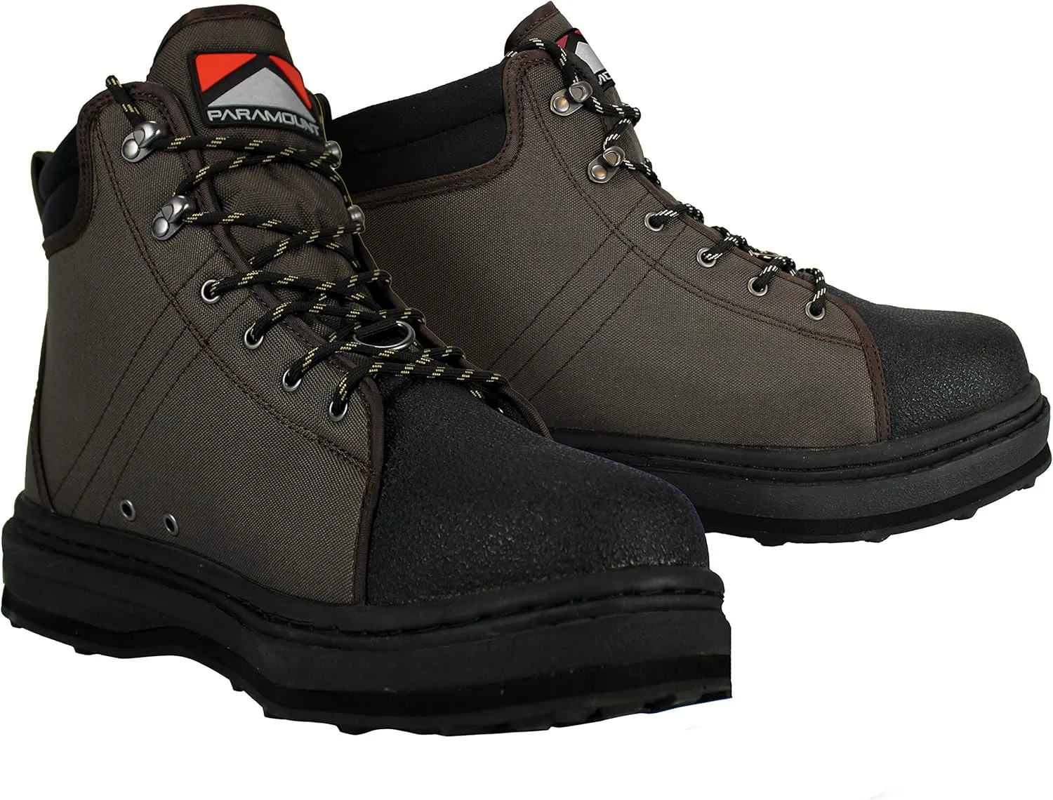 Paramount Outdoors Men's MFBW006-DJX-9 Stonefly Cleated Wading Boot, Brown, 9
