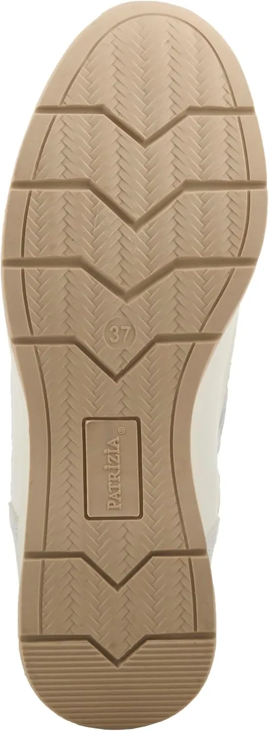 PATRIZIA Women's DELVINA Lace-Up Wedge Sneakers - Embroidered Mesh Side Panels with Cushioned Footbed